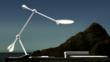 Trapeze Lamp, Spark Winner Peter Strathis